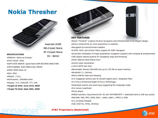 Illustration for article titled Nokia Mako Side-Slider and Oh-So-Shiny Thresher for AT&T